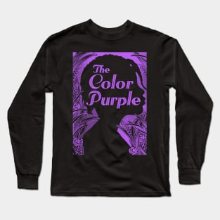 The Color Purple Paper Texture Long Sleeve T-Shirt